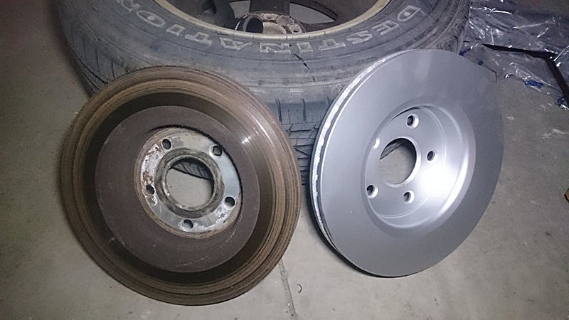 can you replace the brake pads without changing rotors