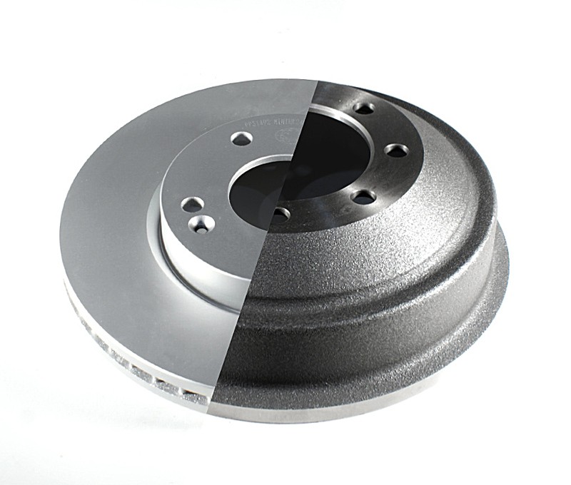 brake rotors vs  brake drums