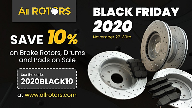 black friday 2020 brake rotors  drums  and pads on sale