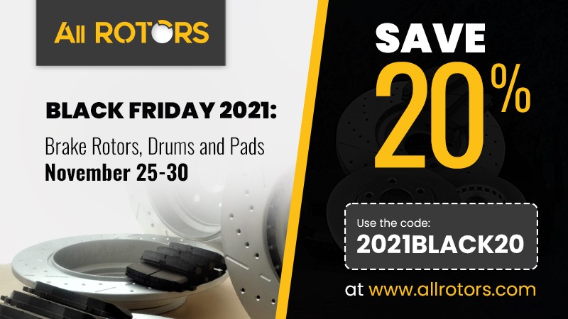 brake rotors and pads on sale, back Friday