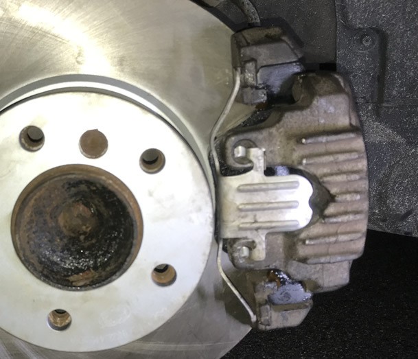 Brake pins seized how to fix a seized caliper